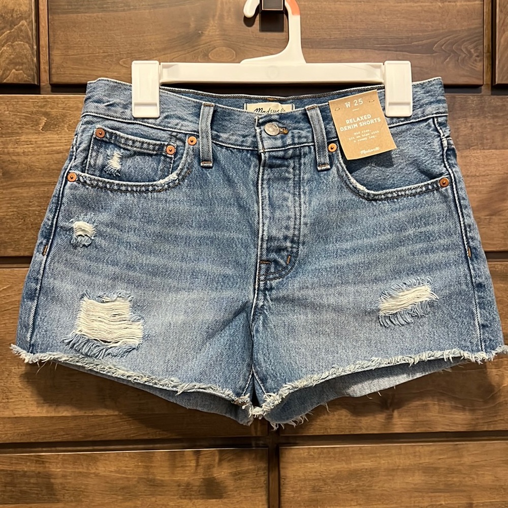 Madewell Relaxed Denim Shorts